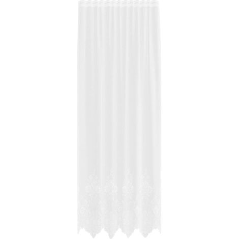 Rideaux avec des rideaux Blanc 500x100cm Polyester CFW76683 (1/5)