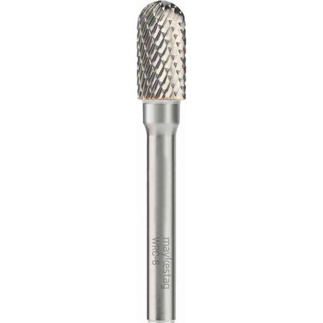 Fraise Rotative HM Tige Cylindrique Forme Boule - Fontes, Aciers D. 4 x Lt. 40 x Lu. 10 x Q. 3 mm - Diamwood