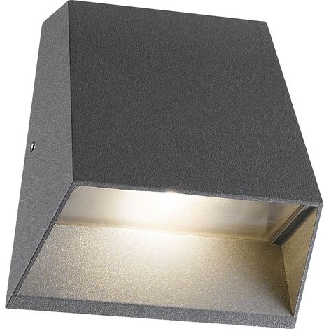 Aplique de pared ARTAL LED COB 7 W 389 lm 3000 K CRI80 IP54 108° Antracita (1/4)