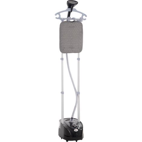 Vertikaler Dampfglätter, 1950 W, 32 g/min Dampfleistung, 2-Liter-Wassertank, Teleskopstange, 11 Temperaturstufen, schwarz