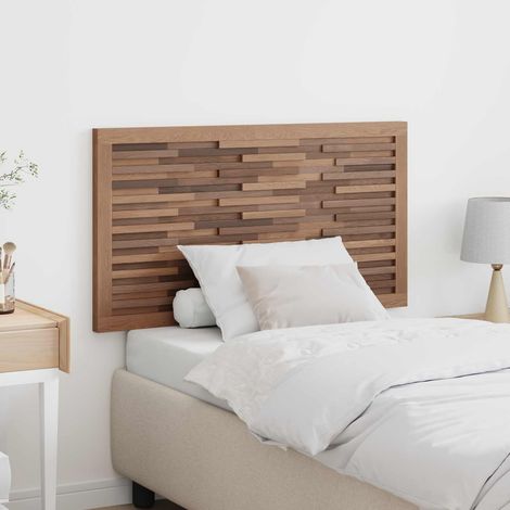 vidaXL Tête de lit Naturel Bois de teck massif