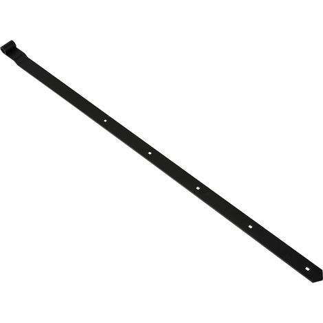 Ladenband Gekröpft Schwarz 120 cm Moderne Spitze - Pro Stück