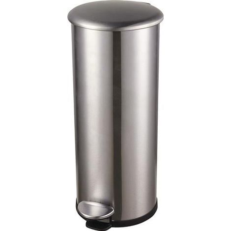 Tretabfallsammler  Helit  "the  zinc"  20l  D239xH566mm  VA  silber  HELIT (1/2)
