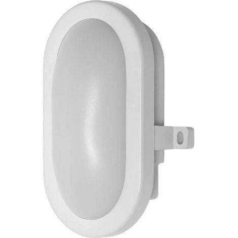 Applique Extérieure Led 8W Ovale Blanc 3000k
