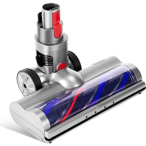 BEBUSINGOTO Kompatible Bürste für Dyson V7, V8, V10, V11 und V15, Direktantrieb-Turbo-Reinigungsbürste mit 4 LED-Leuchten für Hartböden und Parkett – Dyson Staubsauger