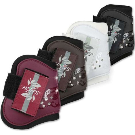 Full, Marrone: Paranocche per cavalli con interno in neoprene modello Orchid