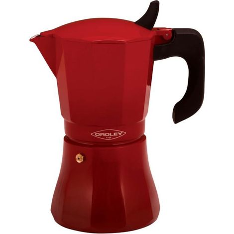 OROLEY oroley cafetera petra roja inducccion 6 tazas  215090311 (1/3)