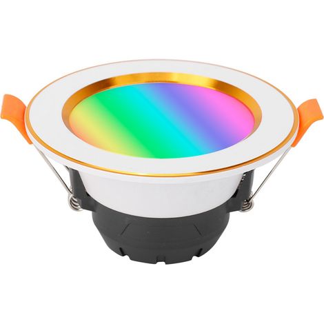 Spot encastré LED W RGB+W Smart WIFI, commande vocale via l'application Amazon Alexa (1/5)