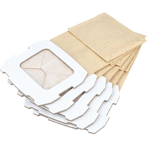 vhbw 5x Turbofilter Ersatz für Makita 194746-9 für Schwingschleifer Exzenterschleifer - Papier-Staubbeutel Set, braun (1/5)