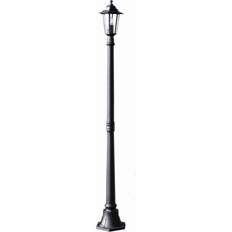 Farol jard 1 foco 1,7mt-e27 1x60w alu ne orlando luxform (1/2)