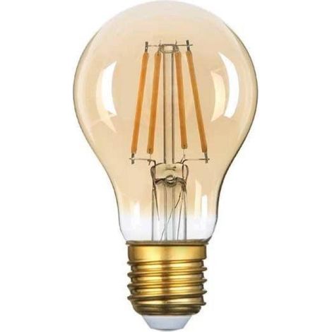 Ampoule LED E27 Filament 8W A60 - Blanc Chaud 2300K - 3500K - SI