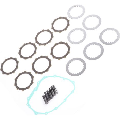 Kit d'embrayage comprenant ressort, couvercle, joint et disques de friction 1030660005, compatible avec Honda TRX400EX et TRX400X.