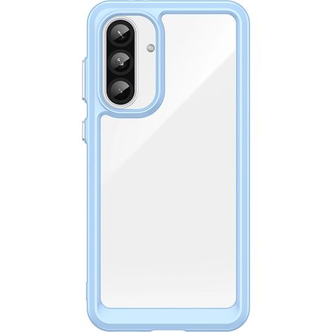 Funda con diseño espacial para Samsung Galaxy A36 con marco flexible - Azul (1/5)