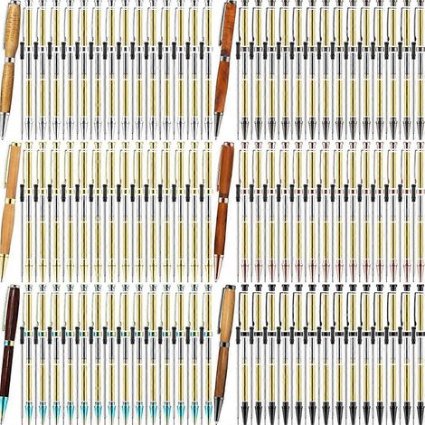 Kit de fabrication de stylos de 84 pièces (7 mm) pour tournage sur bois, stylo fin en vrac, kit rotatif (1/5)