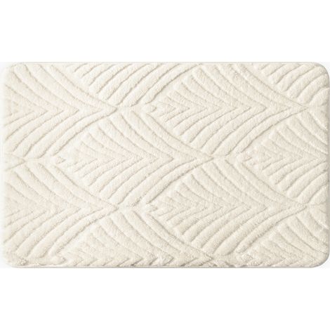 Tapis de sol en velours jacquard pour canapé, absorbant l'eau, antidérapant et moelleux, idéal pour l'entrée, la salle de bain et les toilettes (30 x 40 cm) (1/3)