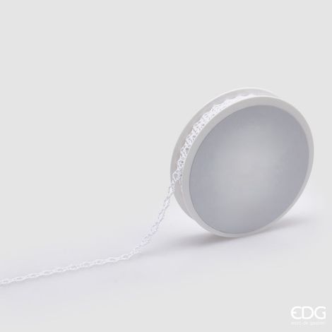 EDG Enzo De Gasperi Nastro Pizzo H 0,5 Cm L 10 Mt White