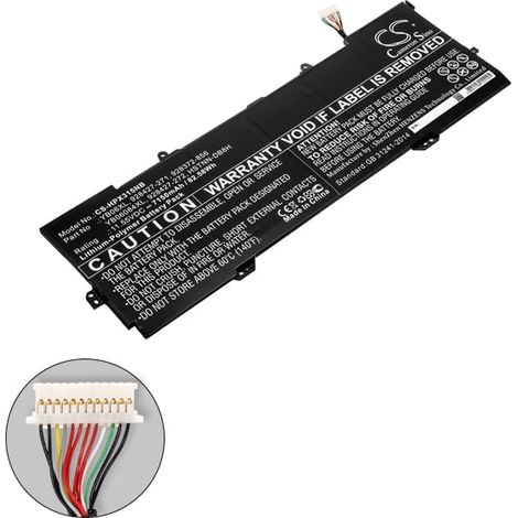 NX - Batterie ordinateur portable compatible HP Spectre X360 11.55V 7150mAh - 92 (1/4)