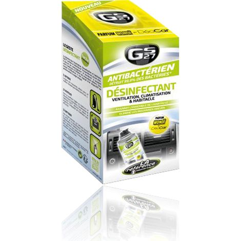 Désinfectant climatisation auto + habitacle Monoï - GS27