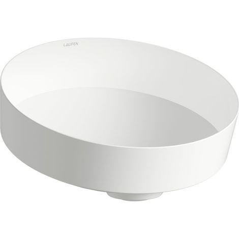 LAUFEN TENDO Lavabo, redondo, sin agujero para grifo, sin (1/2)