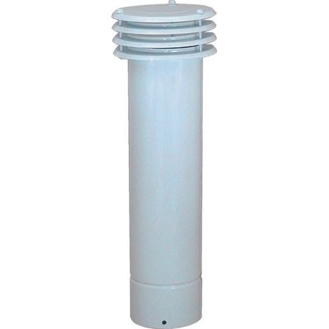Esalatore fumo lamellare circolare d.100 h420mm