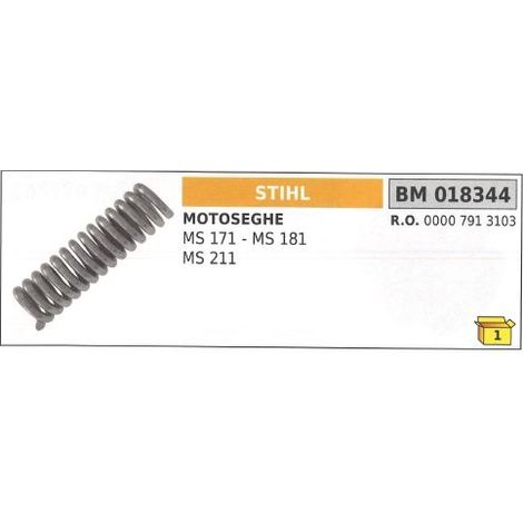 Antivibrante a molla STIHL motosega MS 171 181 211 018344