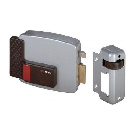 Serratura Cisa Elettrica Per Cancelli Con Pulsante 11731 Ent. 50 Mm Destra Dx