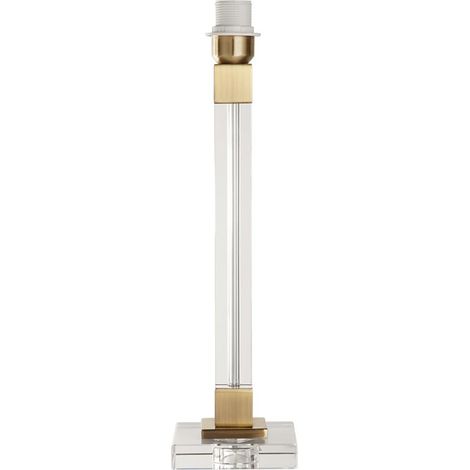 Lampada Da Scrivania Scarborough Acciaio Ottone Senza Paralume 1 Luce E27