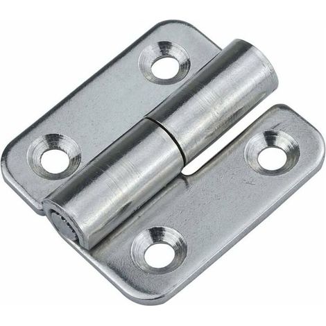 Online Store - Paquet de 6 charnières amovibles 1.5 petites charnières de drapeau à joint coulissant charnières de porte amovibles en acier (1/5)