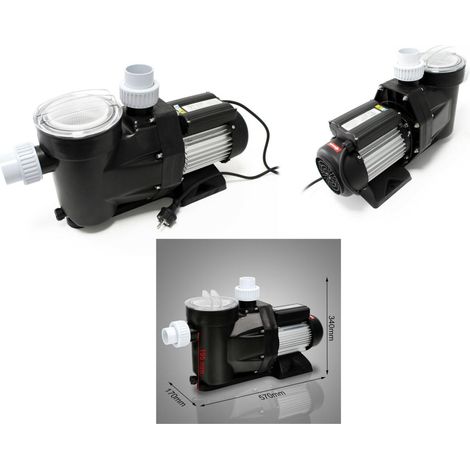 Pompe de filtration piscine 33600l/h - 1500 w