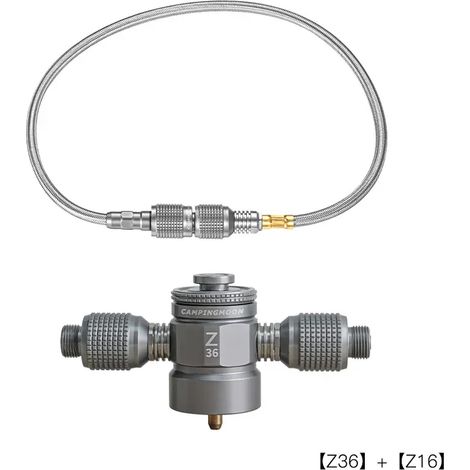 Adaptateur pour réchaud 1 à 3 cartouches de gaz, adaptateur de conversion latérale, convertisseur de lampe à vapeur, convertisseur de lampe, outils de camping de plein air, réchauds de cuisine portabl (1/5)
