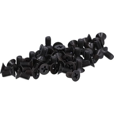 50 vis à tête fraisée cruciforme plate M4 A2-70 pour réparation et maintenance M4x8 (1/5)