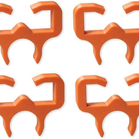 Trimmer Line Holder for Universal Shafts (Orange) - As shown in the picture