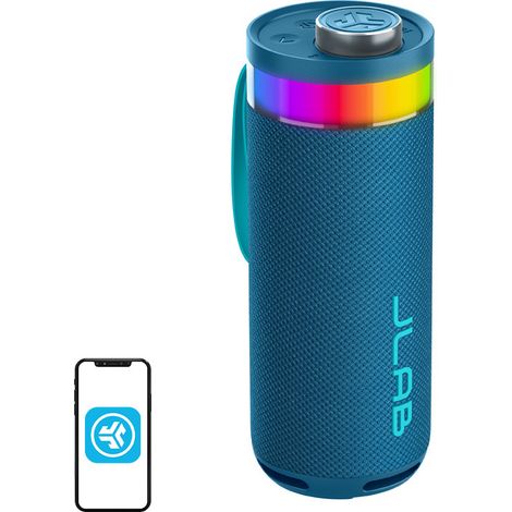 Altoparlante Bluetooth wireless portatile Jlab Go Party (blu) (1/5)