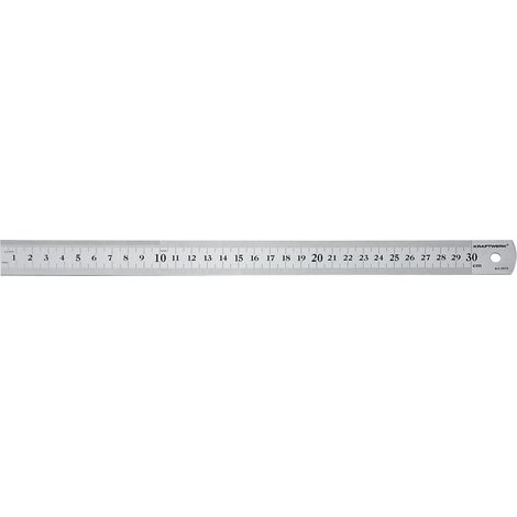 Kraftwerk Stahl-Massstab 300 mm (1/2)