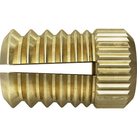 Fischer 503785 PA 4 M6/13,5 K NV Messingdübel 13 mm  1 Set
