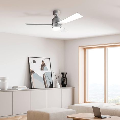 Cecotec EnergySilence Aero 4850 Style White Ventilador de Techo Inox (1/5)