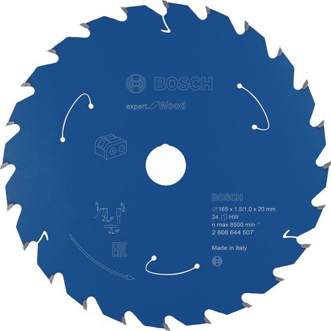 Bosch Kreissägeblatt Expert for Wood 165x20x1.5/1x24T (1/5)