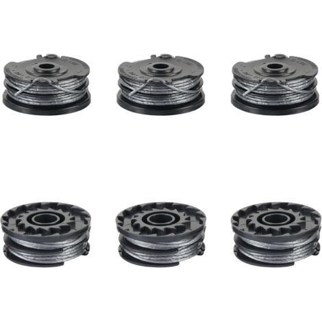 Bobine Fil Coupe Bordure pour Bosch AdvancedGrassCut36, ART 24 27 30 Rotofil, 6 Bobines, Fil Débroussailleuse (1/5)