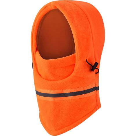 Masque thermique d'hiver pour femme, idéal pour le cyclisme - Protection faciale coupe-vent ajustable avec bandes réfléchissantes pour les sorties nocturnes et par temps froid (1/5)
