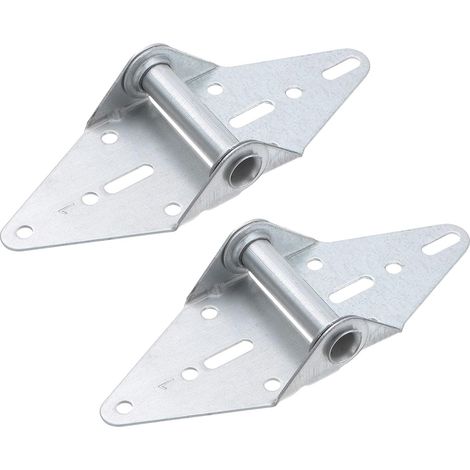 2Pcs Garage Door Hinge 1 14 Gauge Steel with Galvanized Finish Garage Door Hinge Replacement (1/5)