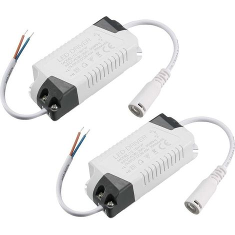 Driver LED 12-18W courant constant 300mA – Transformateur 36-65V DC – Alimentation externe pour plafonnier – Lot de 2 (1/5)