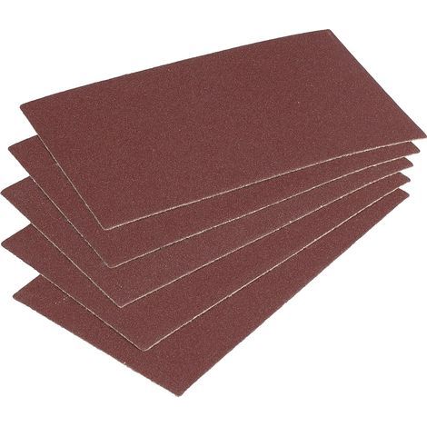Abrasive Pads 70x125 mm Grit 120 For Wood Sheets Plastics (1/5)