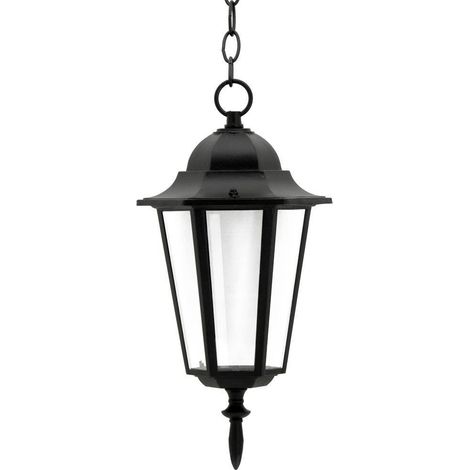 Retro Garten Hängeleuchte Liguria E27 IP43 schwarz Goldlux 202161 (1/2)