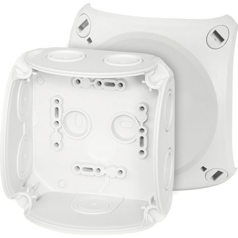 Hensel 62000002 Abzweigkasten (B x H) 104 mm x 104 mm Lichtgrau (RAL 7035) IP66 1 St.