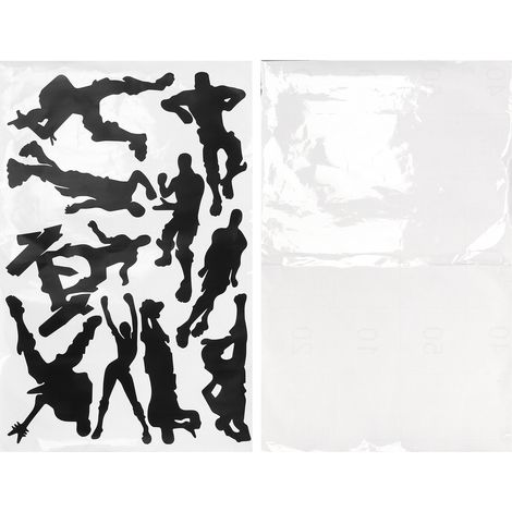 Décor mural PVC autocollants innovants pour salon chambre fond design adhésif réutilisable.