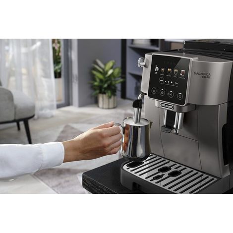 De'Longhi Magnifica Macchina da Caffè Automatica ECAM 220.50 con Macinacaffè Integrato Nero