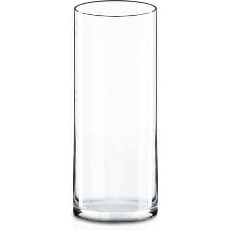 Vase cylindre verre H40cm (1/5)