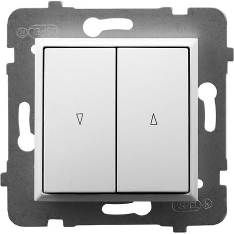 Conector reflectante para persiana Ospel Aria blanco ŁP-7U/m/00