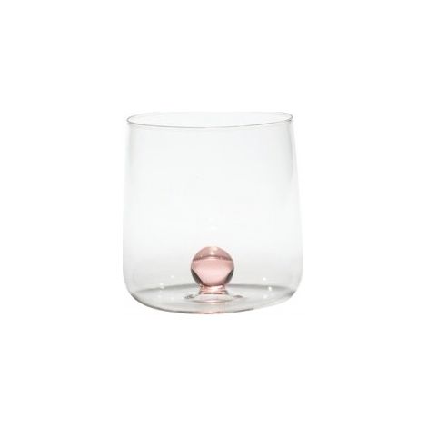 Bicchiere borosilicato Bilia Tumbler Zafferano set 6 pezzi colore Rosa (1/4)