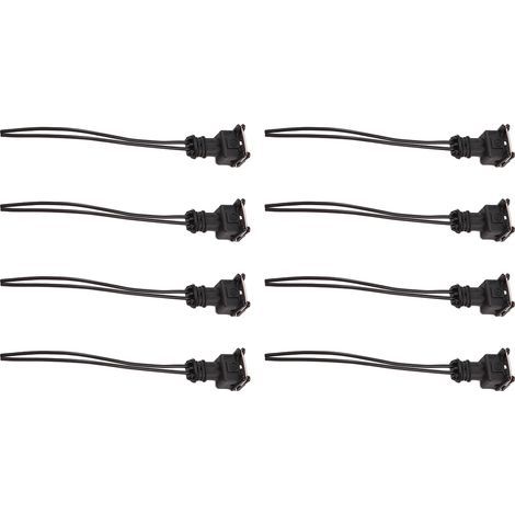 connecteurs d'injecteurs de carburant, clips de fixation, style EV1 8 pour Bosch EV1